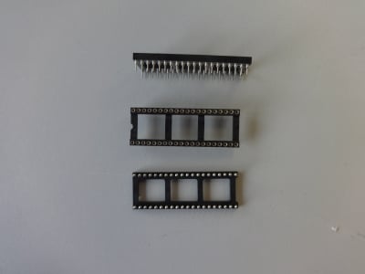 SOCKET IC DIP 40 PIN 2.54 mm