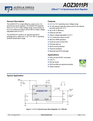 AOZ3011PI SO-8