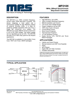 MP2105DJ-LF-Z SOT23-5