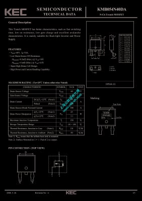 KMB054N40DA TO-252