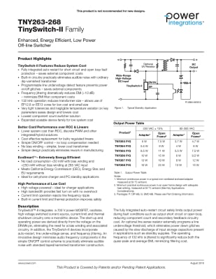 TNY265PN DIP-8