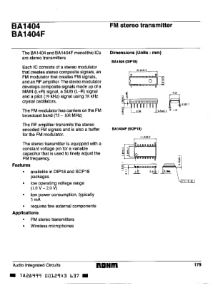 BA1404 DIP-18