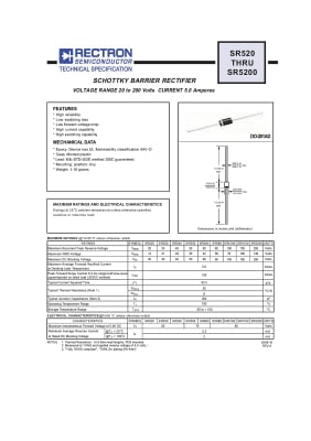 SB5200 SR5200 DO-201