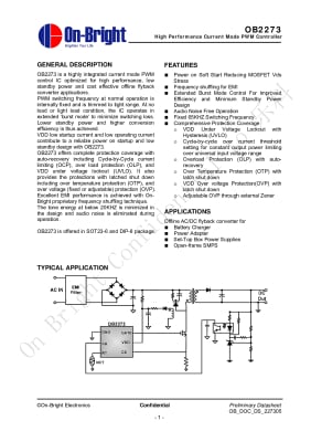 OB2273AP DIP-8