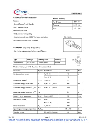 IPW60R199CP TO-247