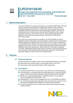 LPC2103F LQFP-48