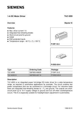 TLE4205 DIP-18