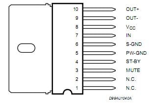 TDA7266L SIL-10