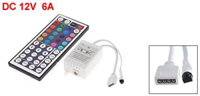 Power adapter DC 12V  rgb + r remote control