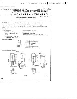 UPC1238V TO-220