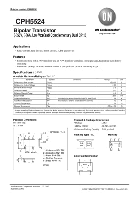 CPH5524 SOT23-5