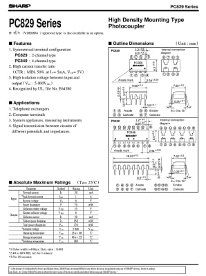 PC829 DIP-6