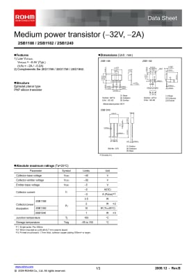 2SB1188T SO-89