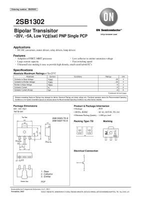 2SB1302S SO-89