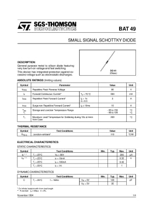 BAT49 DO-41