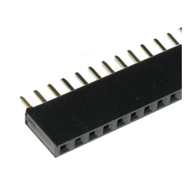 SOCKET 2.54 mm 1x  14pin hiend