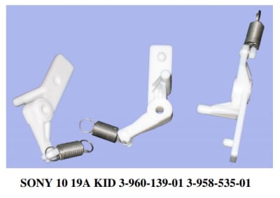SONY 10 19A COPILA 3-960-139-01 3-958-535-01