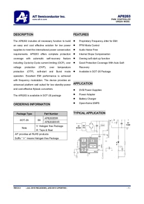 AP8263 DIP-8