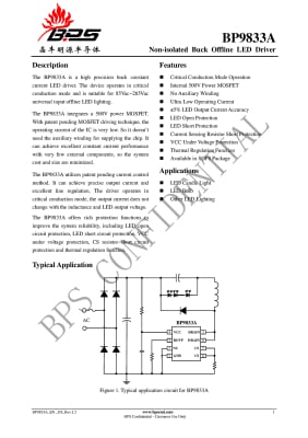 BP9833D DIP-8