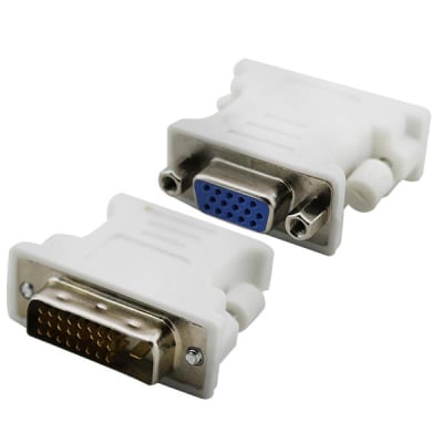 Adapter DVI-D /24+1/ DVI male TO VGA DB15  female