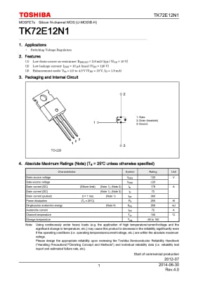 TK72E12N1 TO-220