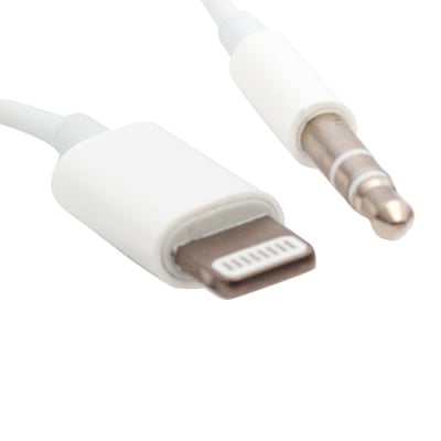 CABLE IPHONE LIGHTNING TO 3.5 mm AUX STEREO JH-023