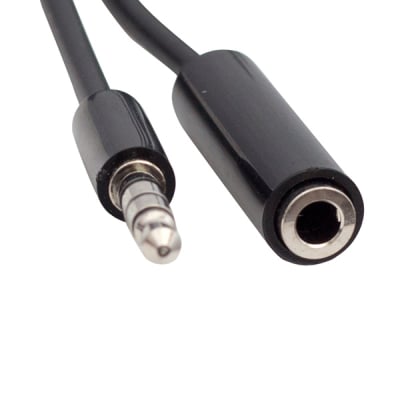 CABLE 3.5STR .JACK  MALE-3.5 JACK FEMALE 4 PIN 1.5