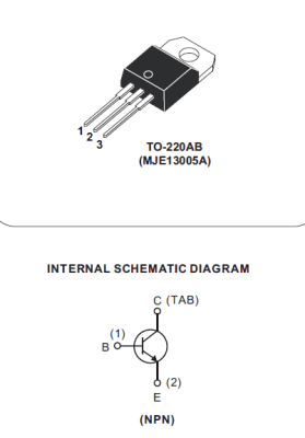 MJE13005 ST13005 TO-220