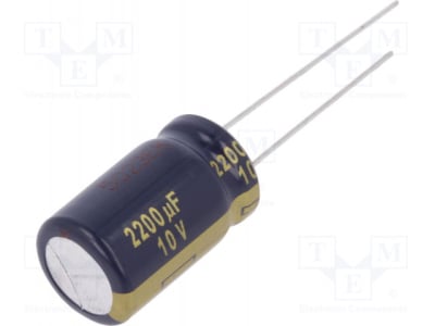 2200UF/10V  105\'C LOW ESR