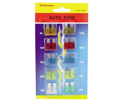 Fuse Glass Auto kit 10pcs f-307