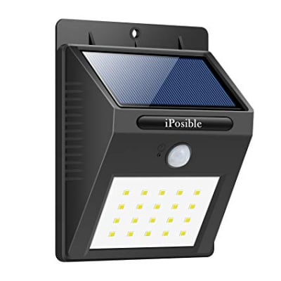 LUMINĂ SENSOR DE MIȘCERE SOLAR 20 LED