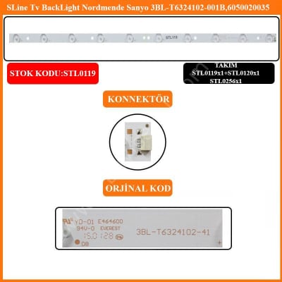 Led Backlight 3BL-T6324102-41B LED296