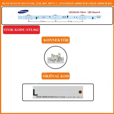 LED Backlight D4GE-400DCB-R1 36251