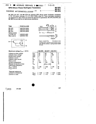 BD875=2T7875 TO-126