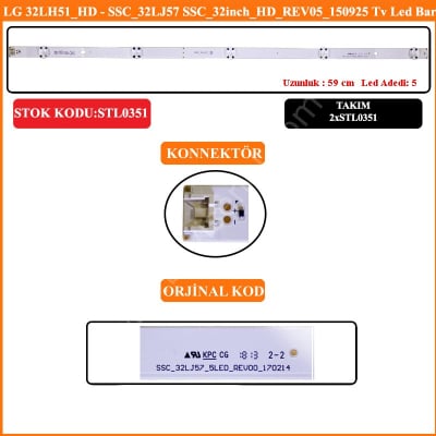 Led Backlight SSC_32LJ57 LED508 STL0351T