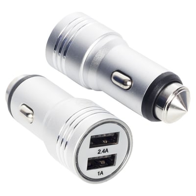 Adapter Car 12V 5V 3.1A 2xUSB X-633