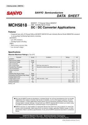 MCH5818 SOT-163