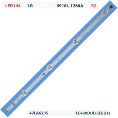 Lumină de fundal LED 6916L-1260A R2 LED144