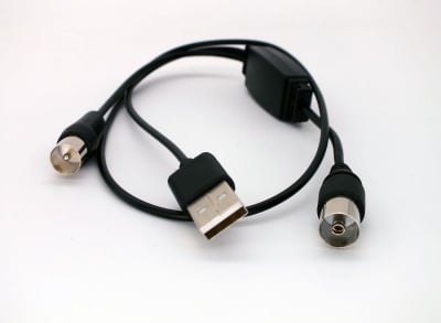 ANTENA ACTIVE DVB RF CABLE -  USB 1.5M