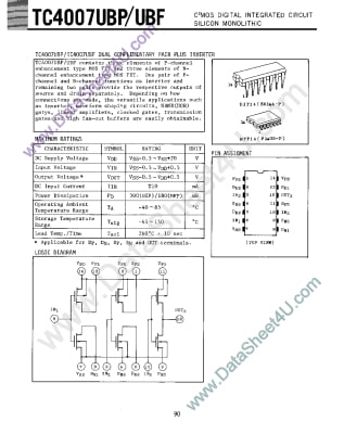 TC4007UBT  SOIC-14