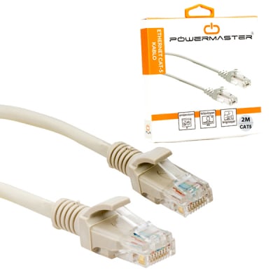 CABLE UTP CAT5 RJ45x2 2m box