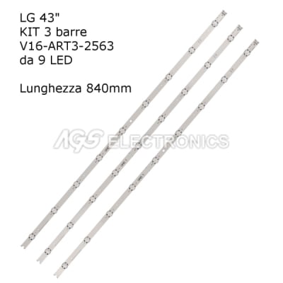 Led Backlight 43\'\' V16 ART3 2563 set-3 LED198