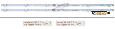 Led Backlight 4708-K320WD-A2113N01 LED464