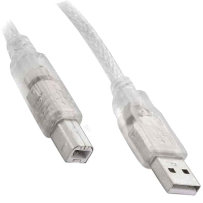 CABLE USB A USB B  PRINTER 5m