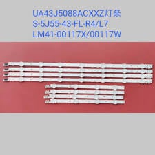 Led Backlight S_5J55_43_FL_L7 R4 SET-8pcs 631-2