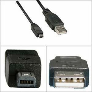 CABLE-160 USB-Mini USB 4pins 3m