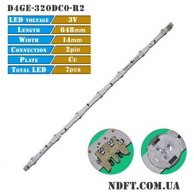 LED Backlight D4GE-320DC0-R2-R3 32_SVS32 LED658