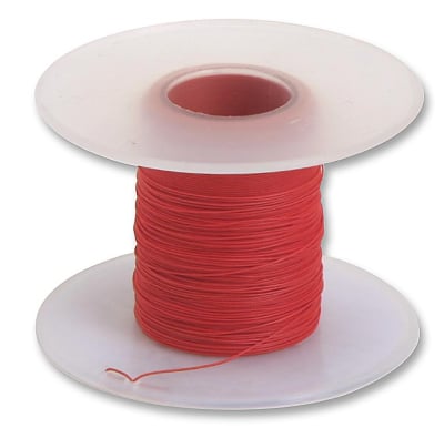 CABLE 30AWG PVDF RED