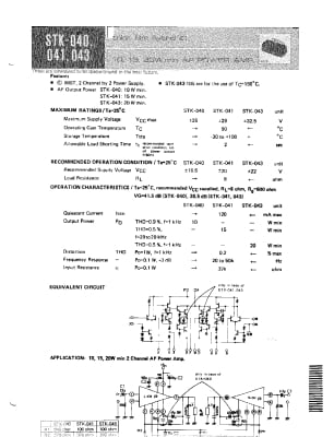 STK043 SIP16