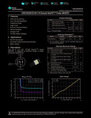 CSD18532KCS TO-220